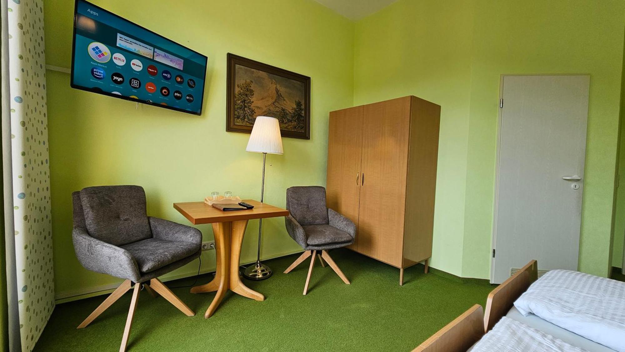Pension Weisse Rose, Parkplatz, Fruehstueck, Wlan, Zentral 巴特埃尔斯特 外观 照片
